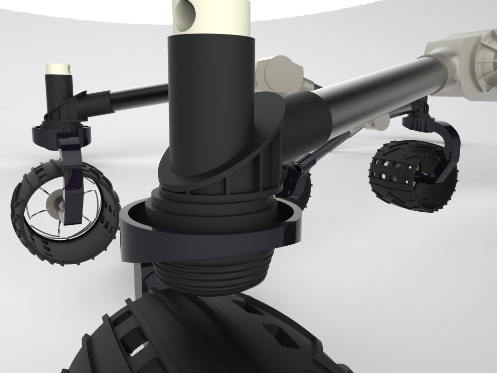 好奇号火星漫游车模型图纸 Curiosity Mars Rover(1)